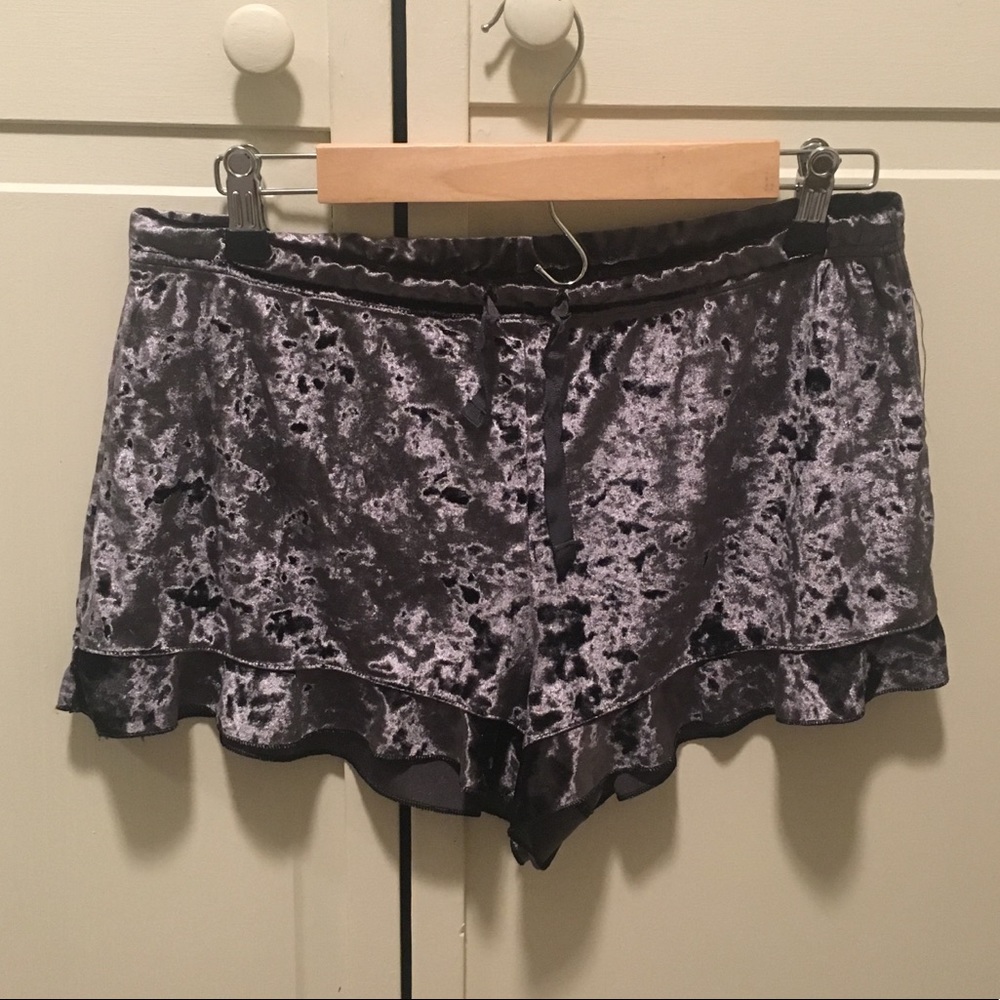 Victoria’s Secret Crushed Velvet Sleep Shorts